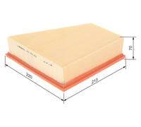 BOSCH 1 457 433 575 Air filter