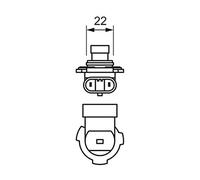 Bosch Pure/Lt 9012 HIR2 12V 55W - 1987302026