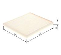 BOSCH 1 987 432 084 Pollen filter