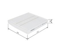 Cabin filter Particulate Filter 1 987 432 216 BOSCH for MITSUBISHI CITROËN ISUZU