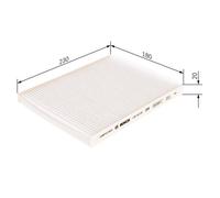 Cabin filter Particulate Filter 1 987 432 253 BOSCH for HYUNDAI KIA