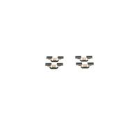 BRAKE PAD FITTING KIT 1 987 474 435 BOSCH for FIAT CITROËN PEUGEOT