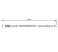BOSCH 1 987 474 957 Brake pad wear sensor