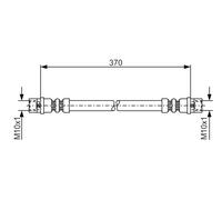 BRAKE HOSE 1 987 481 003 FOR VW LT/Mk/II/Bus/28-35/Platform/Chassis/28-46/Van