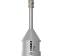 Bosch 1 x Dry Speed Best for Ceramic Diamond Dry Drill Bit (for Dry Drilling of Hard Ceramic, Diameter 6 x 30 mm, Professional Accessories Angle Grinder)