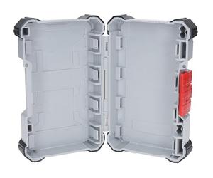 Bosch 1 x Empty Pick and Click Storage Box (197 x 110.5 mm, Professional Accessories Screwdriver, Drill)