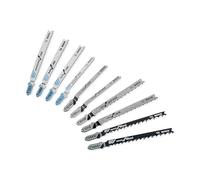Bosch 10-Piece Basic for Wood and Metal Jigsaw Blade Set (for Wood and Metal, Accessories for Jigsaws)