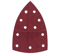 Bosch 10-piece C430 Sanding Sheet Set 'Expert for Wood' (Wood and Veneer, 102 x 62, 93 mm, Grit 180, Accessories for Multi Sanders)