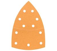 Bosch 10-Piece C470 Sanding Sheet Set 'Best for Paint' (Wood and Paint, 102 x 62, 93 mm, Grit 80, Accessories for Multi Sanders)