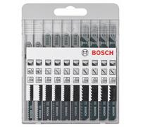 Bosch 10-piece jigsaw blade set Wood Basic 2607010629