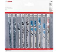 Bosch 10 Piece Multi Purpose Jigsaw Blade set