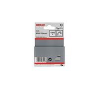 Bosch 1000x Flat Wire Staples, Type 52 | Length 6 mm, Professional Accessory Cordless Stapler, Hand Tacker