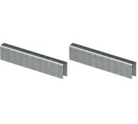 Bosch 1000x Narrow Crown Staples, Type 55 (Length 12 mm, Professional Accessory Cordless Stapler, Hand Tacker) (Pack of 2)