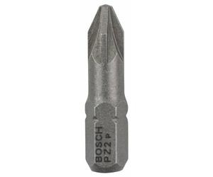 Bosch 100x Extra Hard PZ Screwdriver Bit | Length 25 mm, Professional Accessory Screwdriver