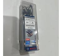 BOSCH 10MM HSS-G PRO METAL DRILL BITS 2608595077 x 5