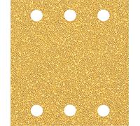 Bosch 10x EXPERT C470 Sandpaper (for Paint on wood, Hardwood, Ø 115x107 mm, Grit 40, Professional Accessory Orbital Sander)