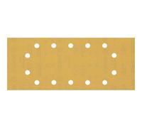 Bosch 10x EXPERT C470 Sandpaper (for Paint on wood, Hardwood, Ø 115x280 mm, Grit 320, Professional Accessory Orbital Sander)