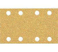 Bosch 10x EXPERT C470 Sandpaper (for Paint on wood, Hardwood, Ø 80x133 mm, Grit 40, Professional Accessory Orbital Sander)