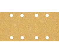 Bosch 10x EXPERT C470 Sandpaper (for Paint on wood, Hardwood, Ø 93x186 mm, Grit 40, Professional Accessory Orbital Sander)