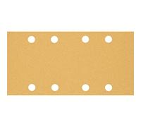 Bosch 10x EXPERT C470 Sandpaper (for Paint on wood, Hardwood, Ø 93x186 mm, Grit 80, Professional Accessory Orbital Sander)