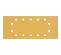 Bosch 10x EXPERT C470 Sandpaper (for Paint on wood, Hardwood, Ø 115x280 mm, Grit 180, Professional Accessory Orbital Sander)