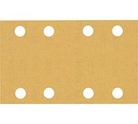 Bosch 10x EXPERT C470 Sandpaper (for Paint on wood, Hardwood, Ø 80x133 mm, Grit 180, Professional Accessory Orbital Sander)