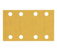 Bosch 10x EXPERT C470 Sandpaper (for Paint on wood, Hardwood, Ø 80x133 mm, Grit 320, Professional Accessory Orbital Sander)