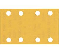 Bosch 10x EXPERT C470 Sandpaper (for Paint on wood, Hardwood, Ø 80x133 mm, Grit 400, Professional Accessory Orbital Sander)