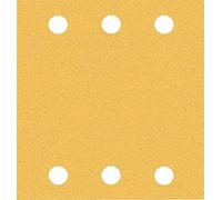 Bosch 10x EXPERT C470 Sandpaper Set with 6 holes