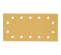 Bosch 10x EXPERT C470 Sandpaper with 14 holes | for Paint on wood, Hardwood, Ø 115x230 mm, Grit 180, Professional Accessory Orbital Sander