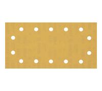 Bosch 10x EXPERT C470 Sandpaper with 14 holes | for Paint on wood, Hardwood, Ø 115x230 mm, Grit 320, Professional Accessory Orbital Sander