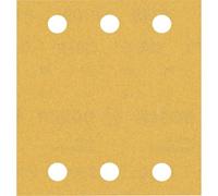 Bosch 10x EXPERT C470 Sandpaper with 6 holes