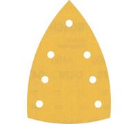 Bosch EXPERT C470 Hook and Loop Large Delta Sanding Sheets for Paint and Wood 100mm x 150mm 400g Pack of 10