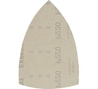 Bosch 10x EXPERT M480 Sanding Net (for Paint on wood, Hardwood, Ø 100x150 mm, Grit 220, Professional Accessory Multi Sander)