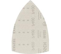Bosch 10x EXPERT M480 Sanding Net (for Paint on wood, Hardwood, Ø 100x150 mm, Grit 400, Professional Accessory Multi Sander)