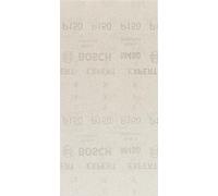 Bosch 10x EXPERT M480 Sanding Net (for Paint on wood, Hardwood, Ø 115x230 mm, Grit 150, Professional Accessory Orbital Sander)