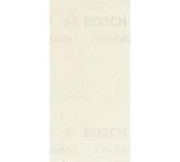 Bosch 10x EXPERT M480 Sanding Net (for Paint on wood, Hardwood, Ø 93x186 mm, Grit 100, Professional Accessory Orbital Sander)