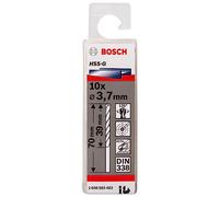 Bosch PRO HSS-G Drill Bit 3.7mm Pack of 10