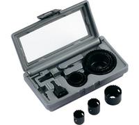 Bosch 11 Piece Hcs Holesaw Set 22 25 29 35 38 44 51 68mm + Adapter + Case