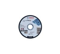 Bosch Professional 1x Standard for Metal Straight Cutting Disc (for sheet metal, steel, Ø 115 x 1 x 22.23 mm, Accessories Angle Grinders)