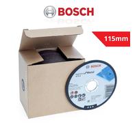 Bosch 115mm Thin Cutting Discs 1mm Metal Steel Stainless Slitting Cutter Wheel