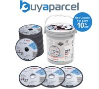 Bosch 2608626115 Metal Straight Cutting Discs 115 x 22.23 x 1.0mm (100 Pack)