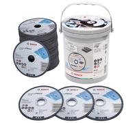 Bosch 2608626115 Metal Straight Cutting Discs 115 x 22.23 x 1.0mm (100 Pack)
