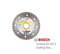 Bosch 115mm Turbo Diamond Disc For Processing Masonry Brick Stone Concrete.