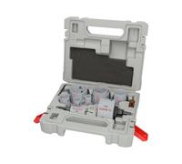 Bosch 12 x PRO Multi Material Hole Saw Set - Standard Adapters (for Softwood, Drywall, Diameter 22, 29, 35, 44, 51, 64 mm, Professional Accessories Drill/Screwdriver)