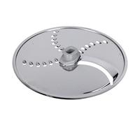 Bosch 12007724 Original Cutting Disc, Vegetable Rasp Insert, Fruit Cutter, Pot Carverer, Fruit Grater, Stainless Steel Disc with Clutch, Through-flow Shredder, Food Processor