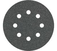 Bosch 125mm Black Stone Sanding Disc 125mm 80g Pack of 5