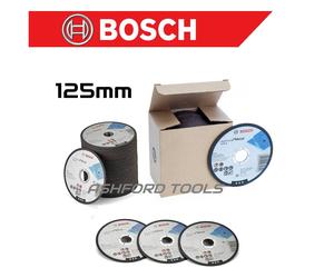 Bosch 125mm Cutting Discs Thin 1mm Metal Steel Stainless Slitting Cutter Wheel