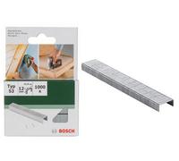 Bosch 12mm Fine Wire Staples (1000/pack) (To Fit: Bosch Ptk 3.6 Li & Universaltacker 18V-14 Cordless Tackers)