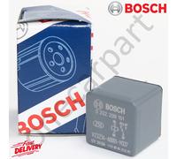 Bosch 0332209151 Mini Relay 12V 30A, IP5K4, Operating Temperature from -40 Degree to 100 Degree C, 5 Pin Relay